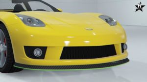 Séparateur en carbone, finitions couleur 2