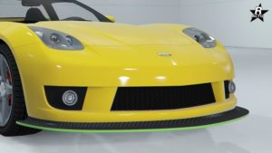 Séparateur rallongé en carbone, finitions couleur 2