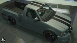 Skin de véhicule "Double bande noire"