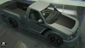 Décalcomanie "Vapid classique" sur la carrosserie du véhicule tout-terrain Firebolt ASP dans GTA Online.