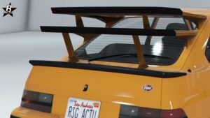 Aileron adhérence triple