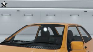 Vue de l'habitacle de la voiture Vapid Uranus LozSpeed, aucun Arceaux de sécurité n'est présent.