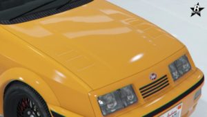 Capot ventilé agressif