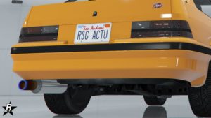 Échappement de tuning, bout en titane