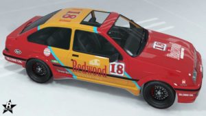 Skin de bagnole "Course Redwood" présent sur la voiture Vapid Uranus LozSpeed.