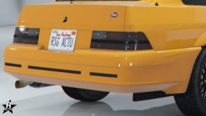 Pare-chocs restomod Mk II avec diffuseur