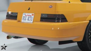 Pare-chocs restomod avec diffuseur