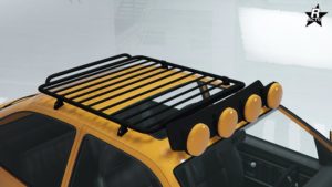 Phares de toit et galerie