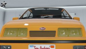 Verres de phares jaunes