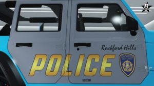 Skin "LSPD (Rockford Hills)" vue de côté sur les portes