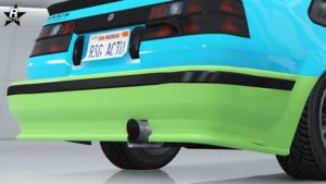 Pare-chocs arrière custom