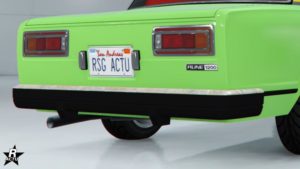 Pare-chocs arrière de série