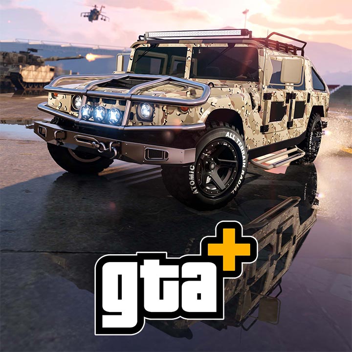 Image du Mammoth Patriot Mil-Spec, la voiture gratuite avec GTA+ en mai 2025.