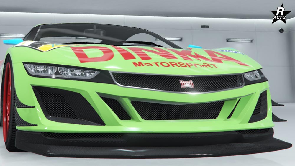 Spoiler en carbone, moustaches