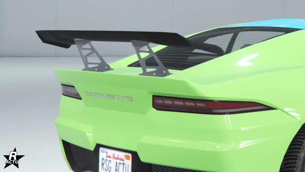 Aileron de course