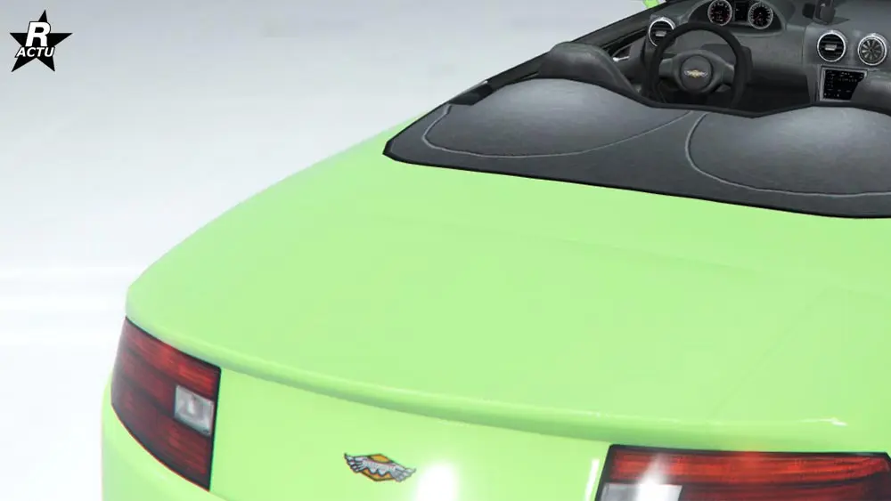 Aucun aileron sur le coffre de la Dewbauchee Rapid GT décapotable