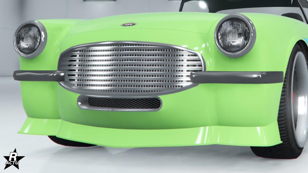 Spoiler avant custom