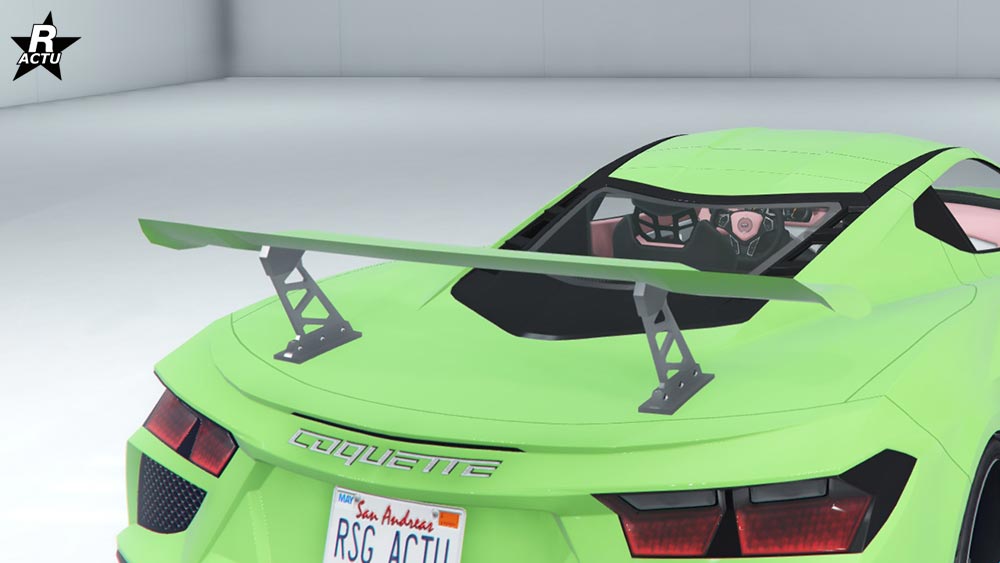 Aileron de course