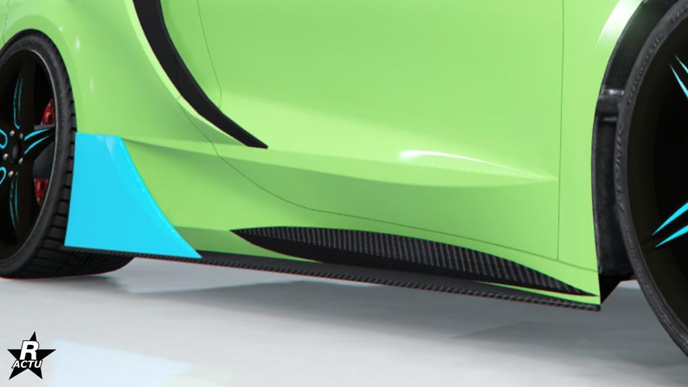 Lame de bas de caisse couleur 2