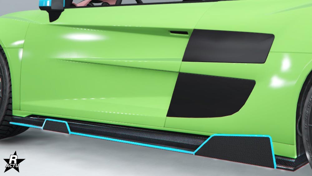 Bas de caisse GT en carbone couleur 2