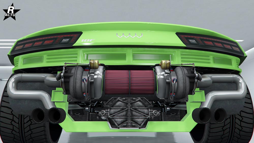Échappements turbo en carbone