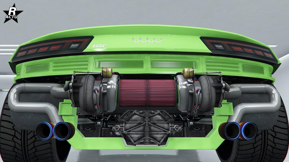 Échappements turbo en titane