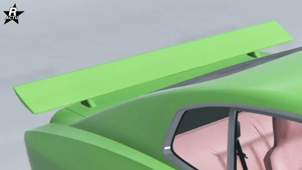 Aileron de sport couleur 1