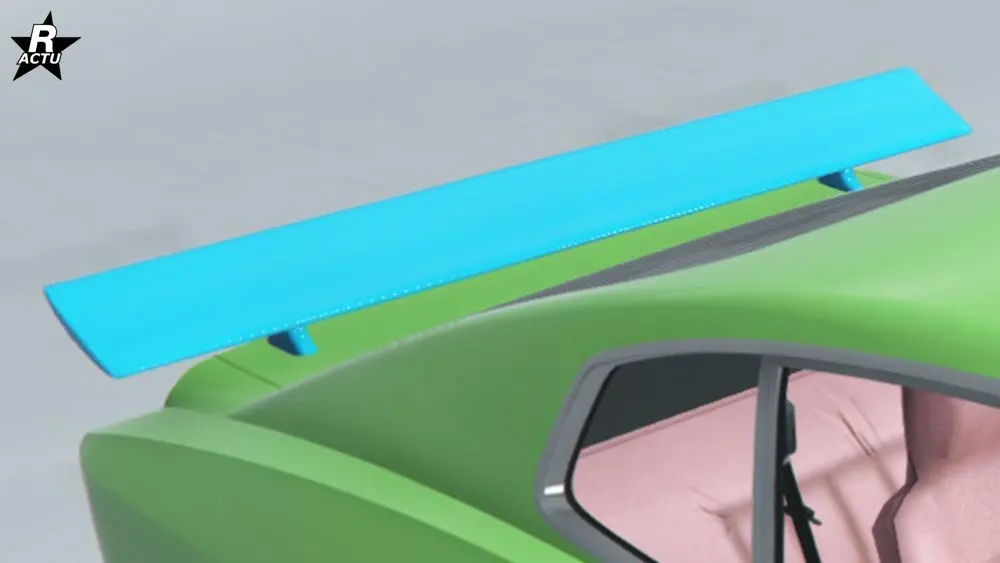 Aileron de sport couleur 2