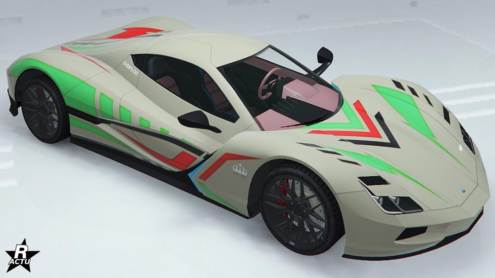 Groupe de décalcomanie "Décorations cyber" qui est exclusif aux membres GTA+