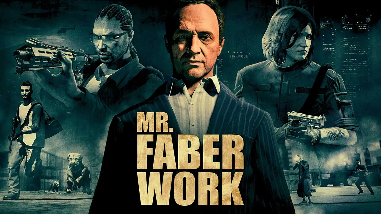 Artwork des missions pour M. Faber dans le jeu vidéo GTA Online de Rockstar Games.