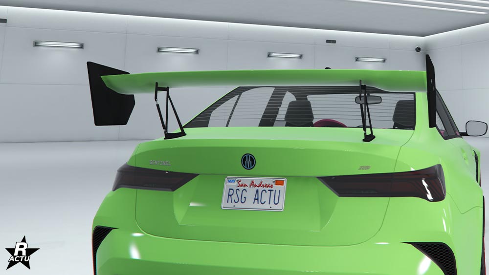 Aileron de course