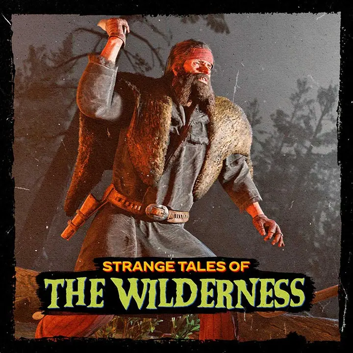 Un ennemi agressant un personnage jouable de Red Dead Online dans la mission "Histoires étranges des étendues sauvages".