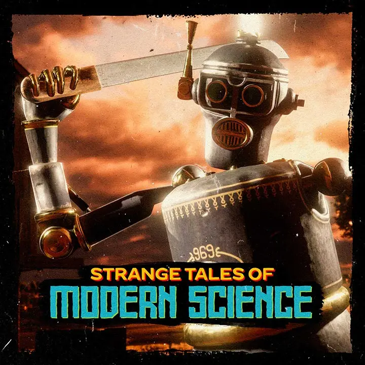 Un robot de l'activité "Histoires étranges des sciences modernes".