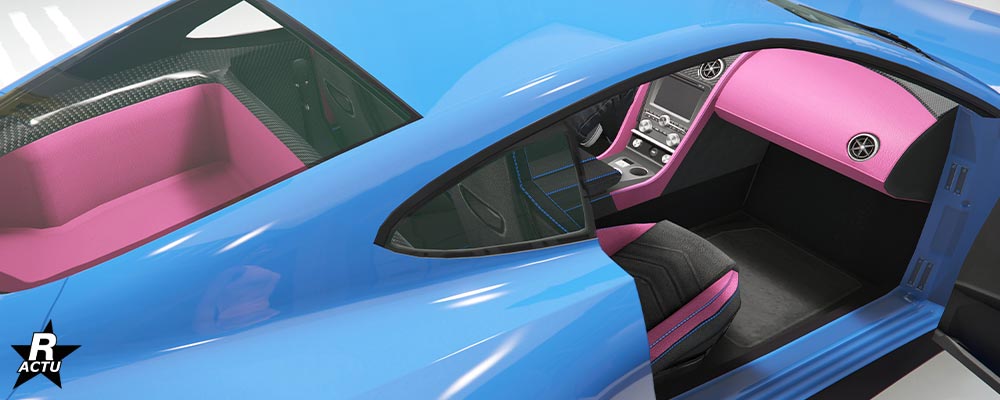 Aucun arceau de sécurité dans l'habitacle de la voiture anglaise.