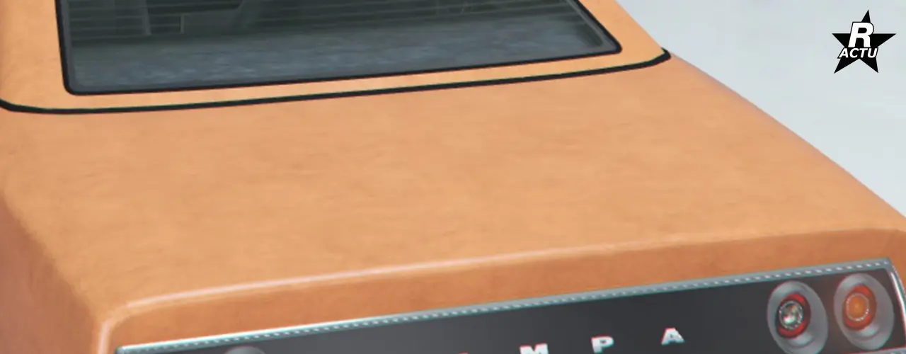 Vue rapprochée du coffre à l'arrière, où aucune option ne s'y trouve.