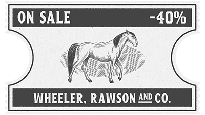 Coupon promotionnel de 40% pour des chevaux de Red Dead Online.