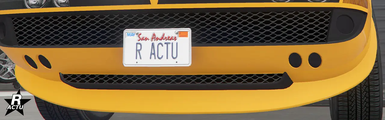 Séparateur basique avec arrondi remontant jusqu'en haut du pare-chocs sur les côtés.