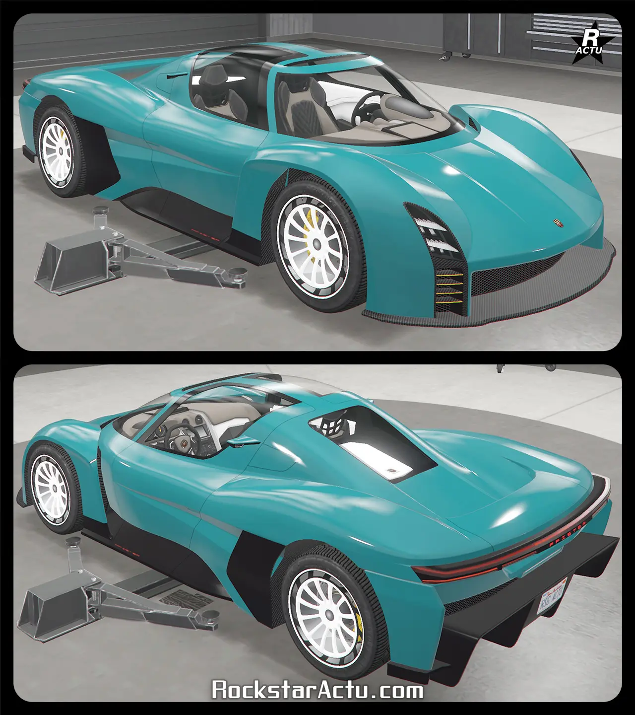 La Pfister X-treme sans aucun motif présent sur sa carrosserie.