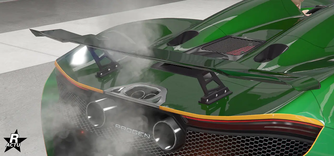 Aileron de rue couleur principale.