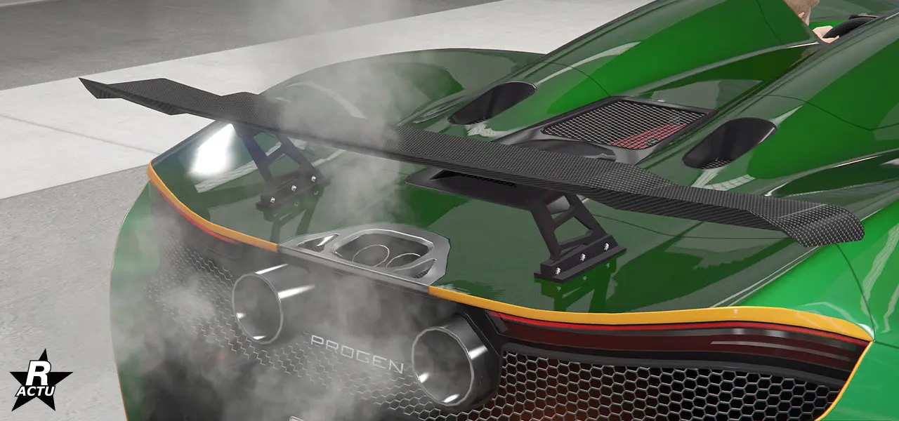 Aileron de rue en carbone