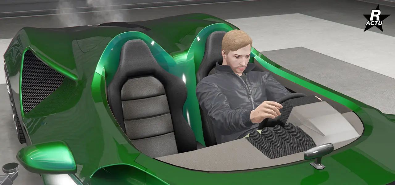 L'habitacle du roadster Progen Luiva sans aucun arceau de sécurité équipé.