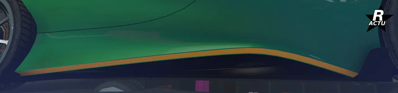 Bas de caisse avec ailles aérodynamiques.