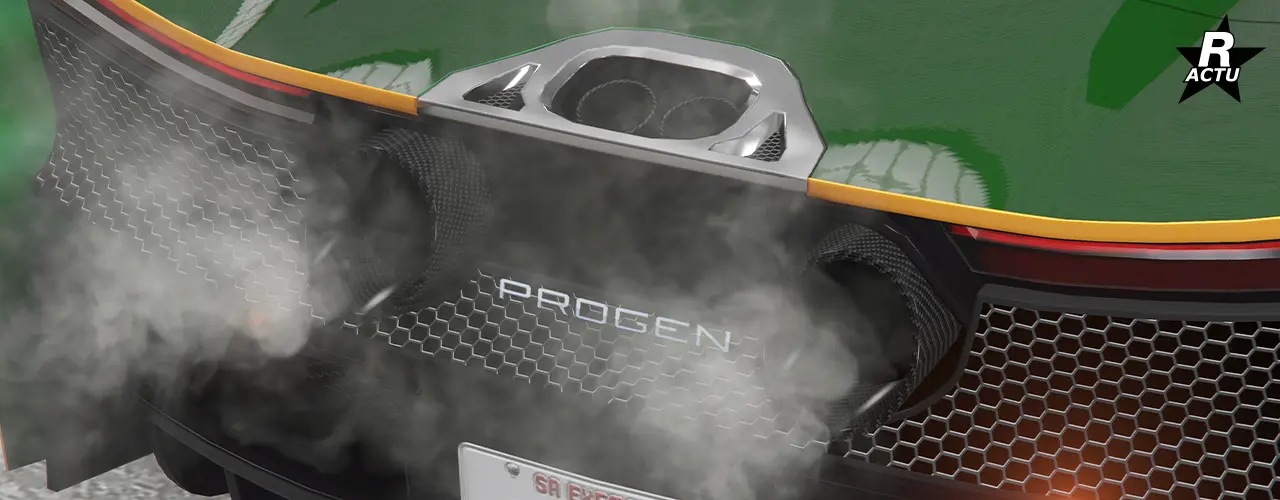 Échappement biseauté en carbone