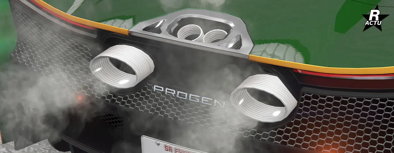 Échappement ovale en aluminium