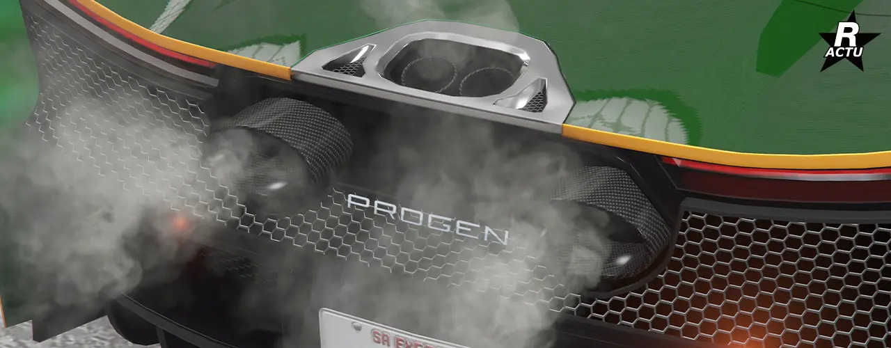 Échappement ovale en carbone