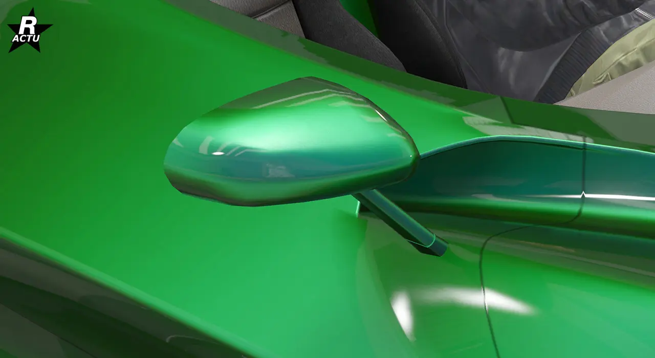 Rétroviseurs de série couleur principale