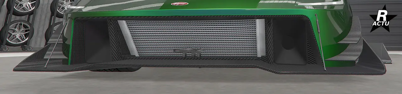 Séparateur GT en fibres de carbone.