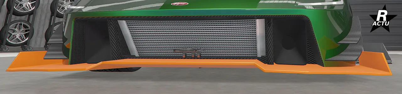 Séparateur de rue couleur secondaire.