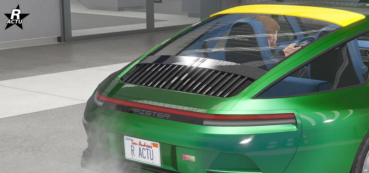 Aileron plat de toit couleur secondaire.