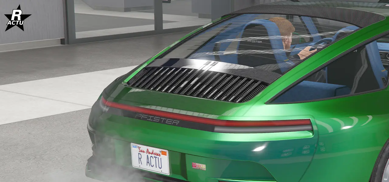 Aileron plat de toit en fibres de carbone